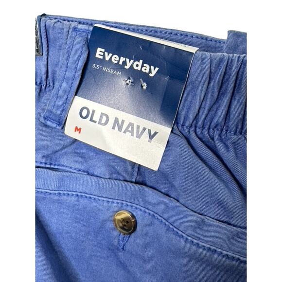 Old Navy Blue Everyday Shorts 3.5" Inseam Women's Size Medium New - Picture 3 of 8
